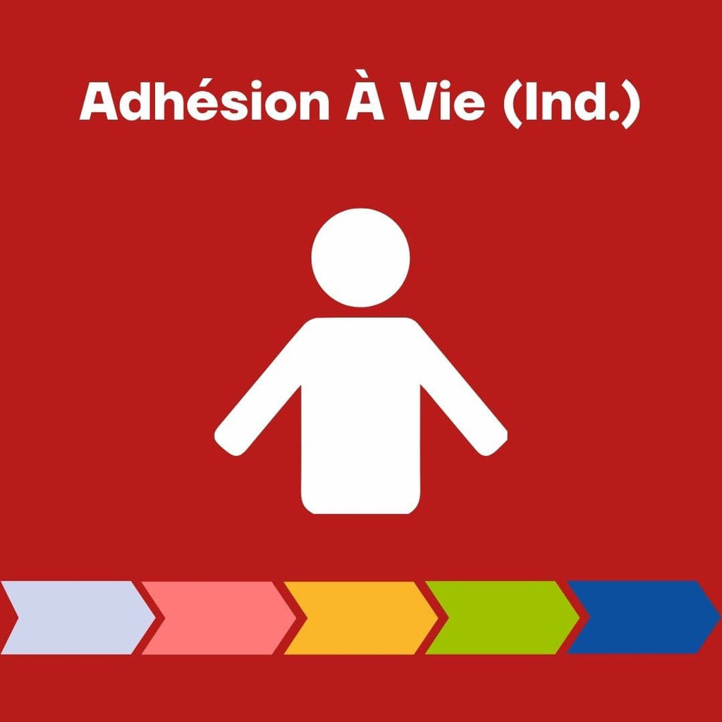 Adhésion Individuelle - À Vie