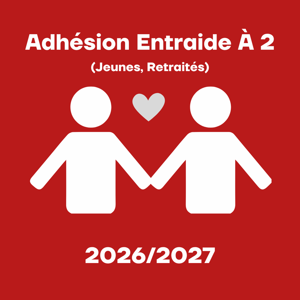 Adhésion Entraide À 2 (Jeunes/Retraités) - 26/27